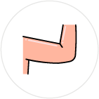 Icon de la chirurgie du membre supérieur Icon de la chirurgie du membre supérieur